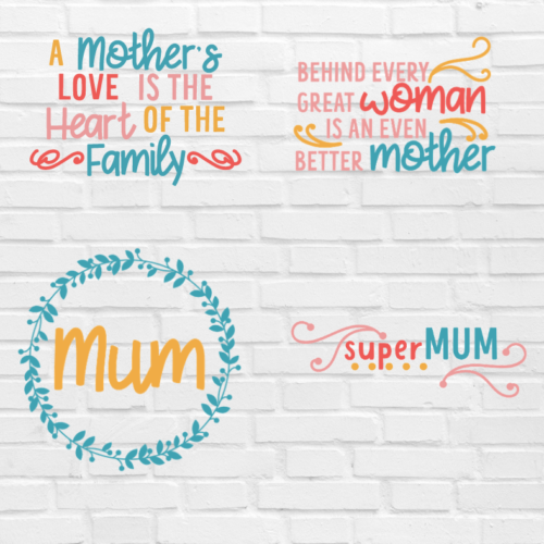 Mother’s Day Mug 5 Designs