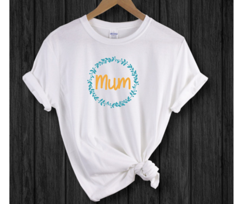 Mum In Circle T-Shirt