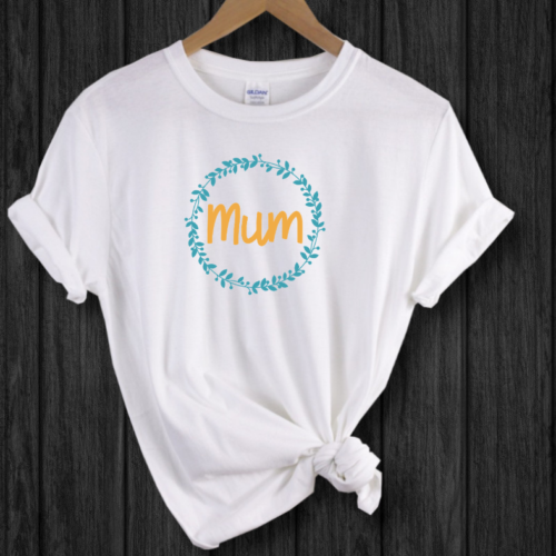 Mum In Circle T-Shirt